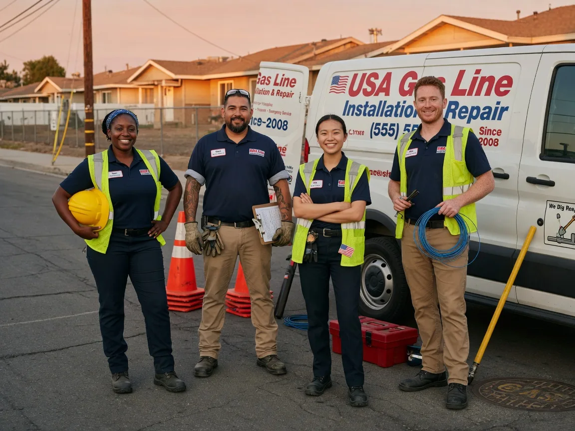 Gas Line Installation company in Apex, NC